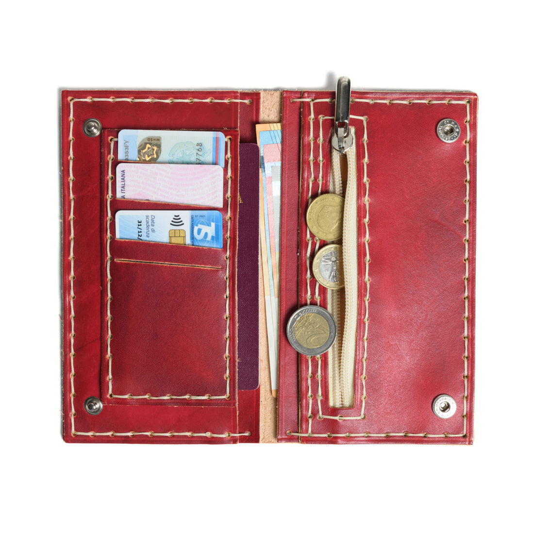 Handcrafted flat wallet (Printed)