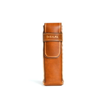 Small leather glasses case (Smooth)